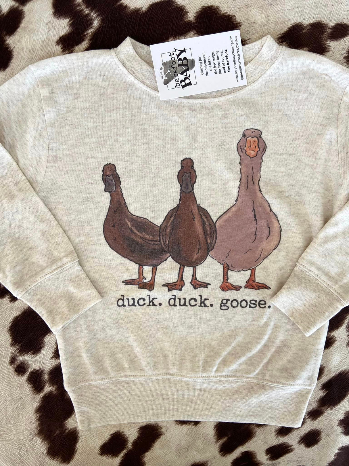 Duck Duck Goose Long Sleeve Top *Youth - Deer Creek Mercantile