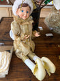 15" Golden/Ivory Elf Ornament - Deer Creek Mercantile
