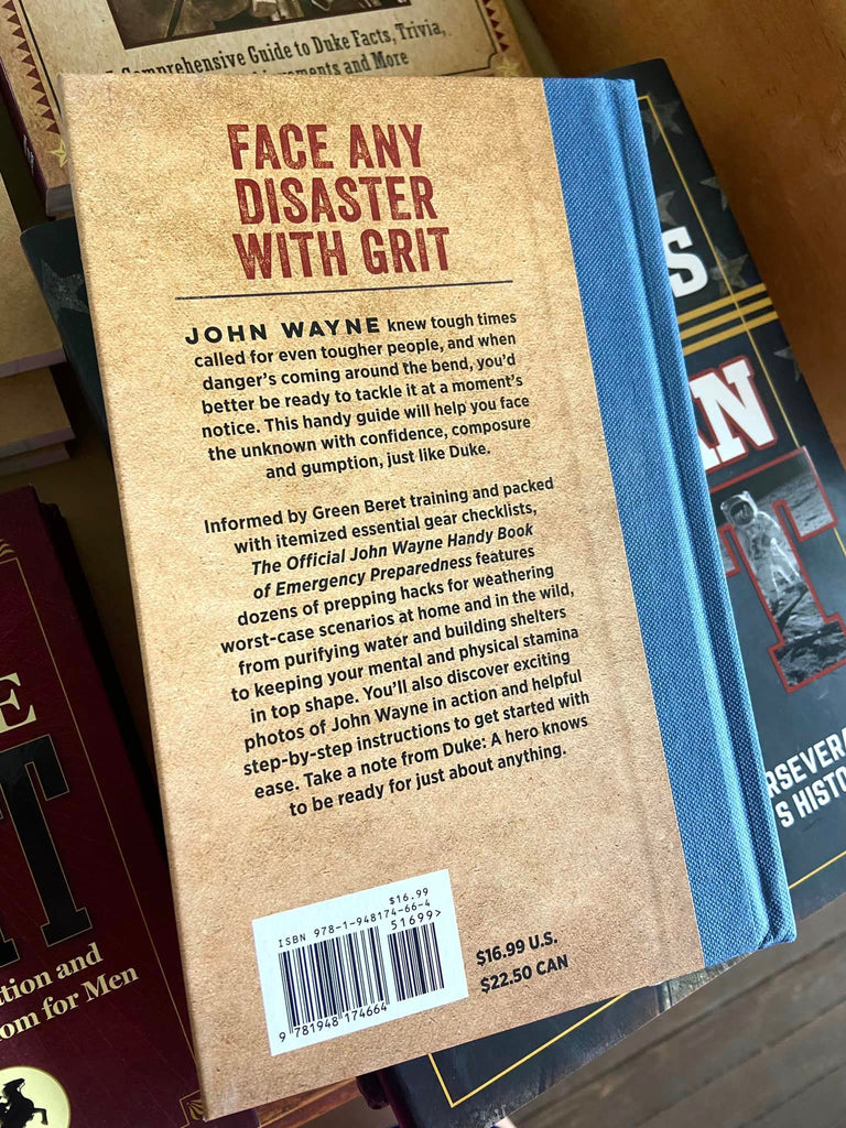 The Official John Wayne Handy Book of Emergency Preparedness - Deer Creek Mercantile