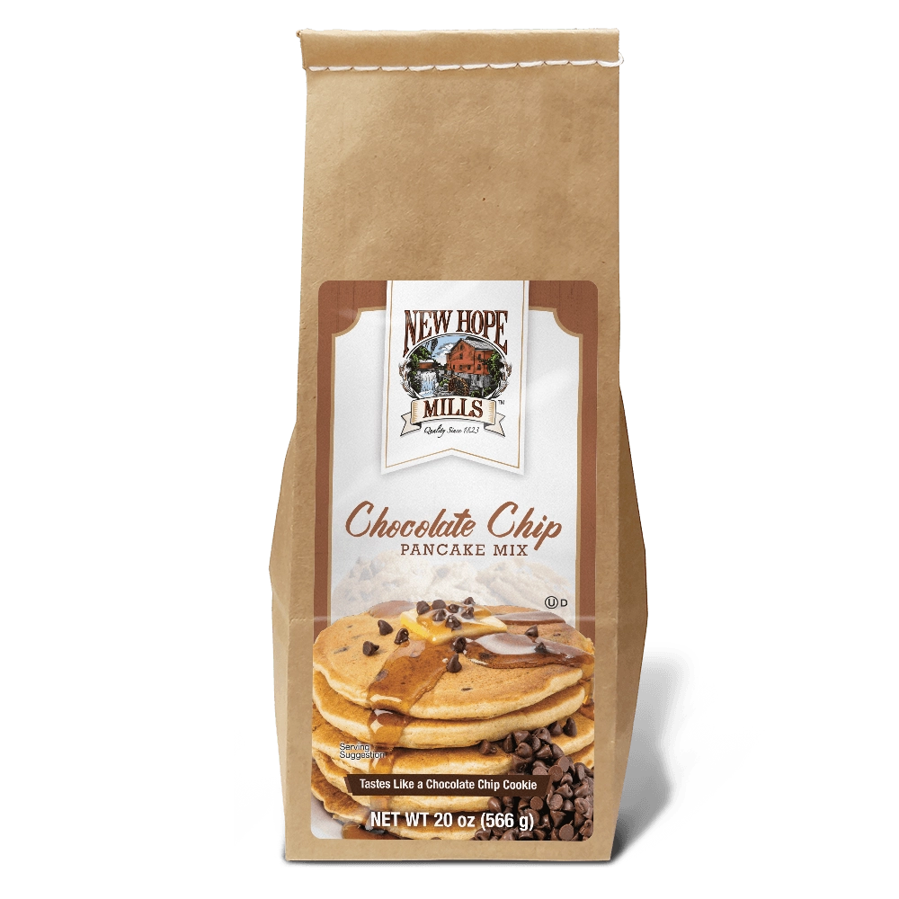 Chocolate Chip Pancake Mix - New Hope Mills - Deer Creek Mercantile