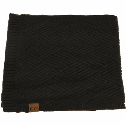 Heathered C.C. Scarf (Black) - Deer Creek Mercantile