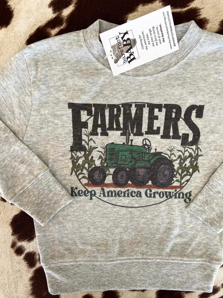 Green Tractor Farm Life Long Sleeve Top *Youth - Deer Creek Mercantile