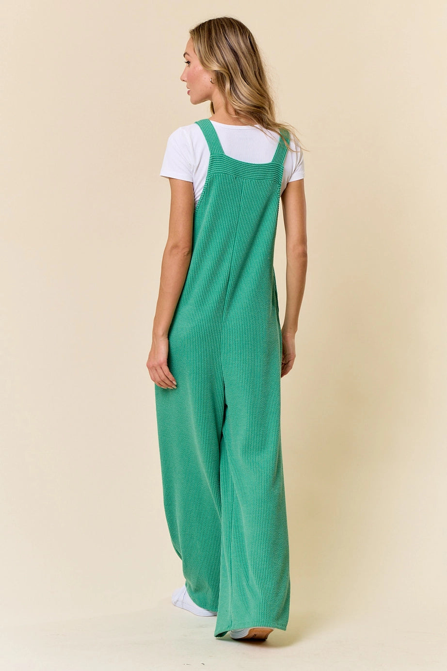 Kathy's Kelly Green Comfort Jumpsuit - Deer Creek Mercantile