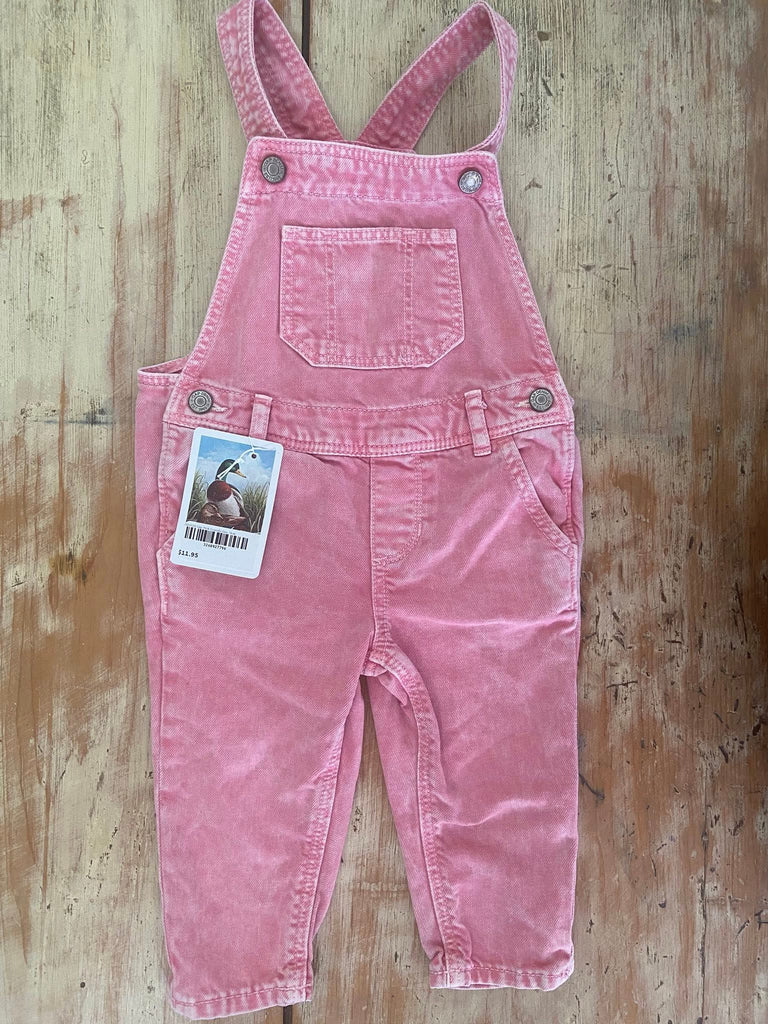 Pre-Loved Gap Pink Overalls Size 18 Months - Deer Creek Mercantile