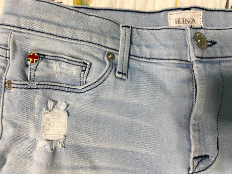 Pre-Loved Hudson Denim Shorts Size 27 *Light Wash - Deer Creek Mercantile