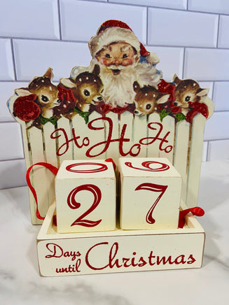 HoHoHo Block Retro Countdown - Deer Creek Mercantile