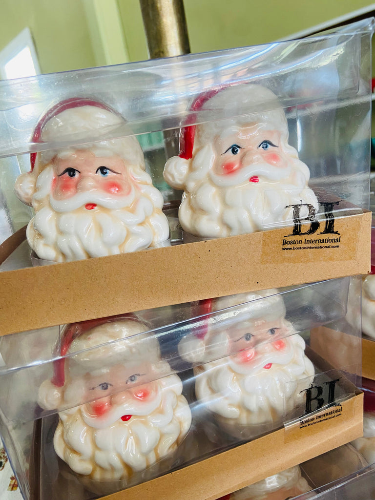 Vintage Santa Ceramic Christmas Salt & Pepper Set - Deer Creek Mercantile