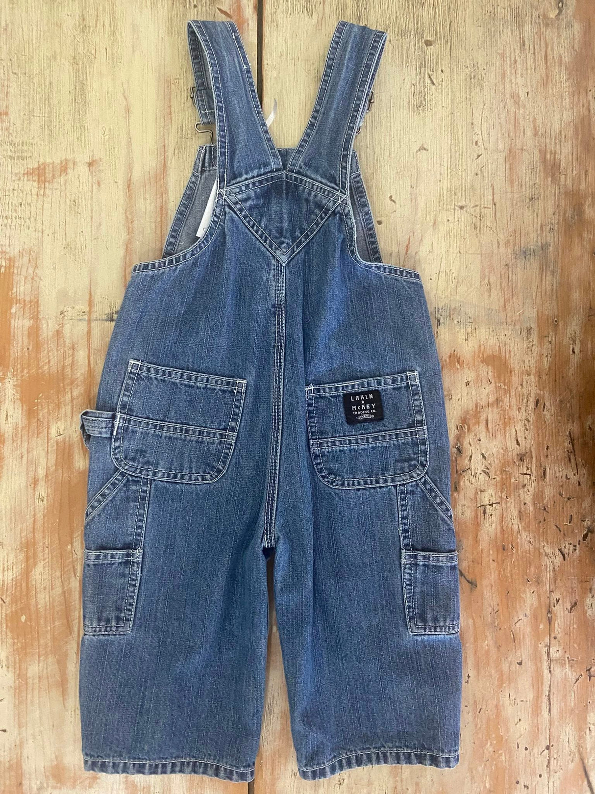 Pre-Loved Overalls Lakin x mc KEY Brand *12 Months - Deer Creek Mercantile