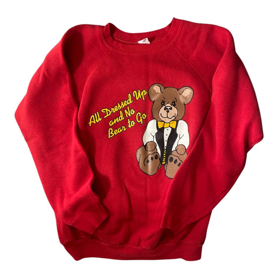 Vintage BEAR Sweatshirt *Size Small - Deer Creek Mercantile
