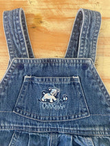 Vintage Oshkosh Denim Shorts Romper *0-3 Months (Dog) - Deer Creek Mercantile
