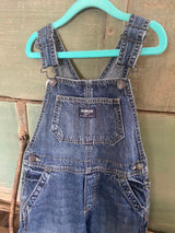 Pre-Loved OshKosh Denim Overalls Size 5T - Deer Creek Mercantile