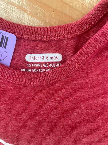 Pre-Loved OU Sooners Onesie *3-6 Months - Deer Creek Mercantile