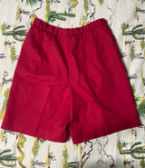 Vintage Pendleton Culotte Shorts *Burgundy - Deer Creek Mercantile