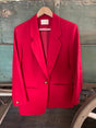 Vintage Pendleton Women's Wool Blazer Suit Coat Jacket | Red - Deer Creek Mercantile