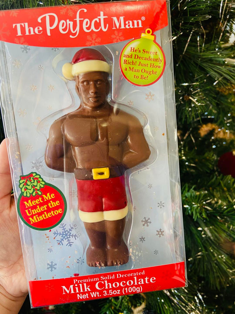 Holiday Perfect Man Chocolate, 3.5 oz. - Deer Creek Mercantile