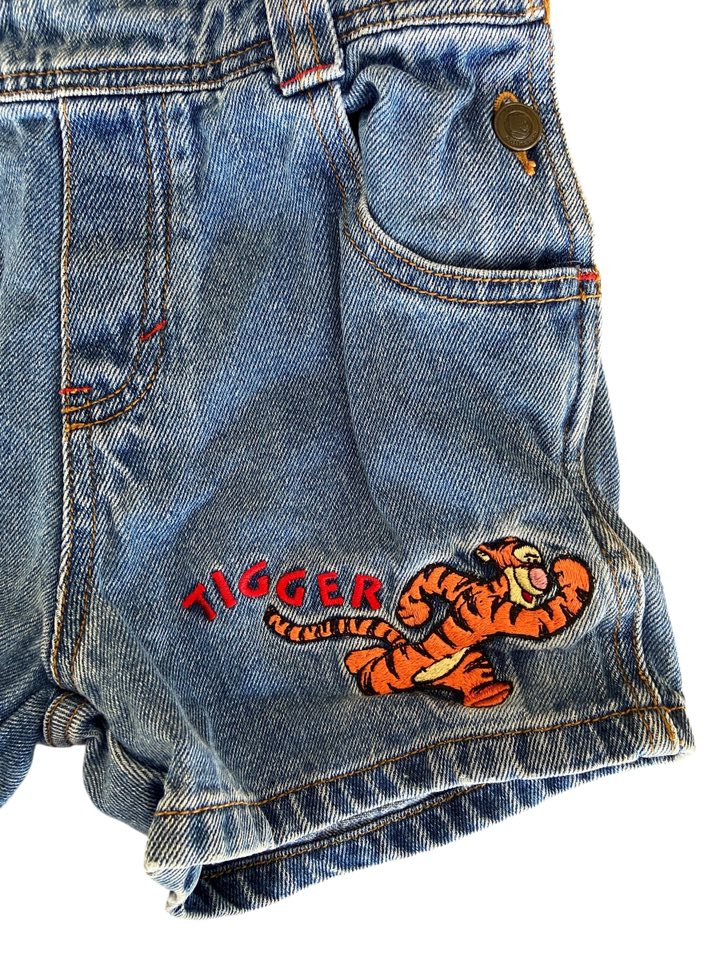 Vintage POOH & Tigger Denim Overalls * Size