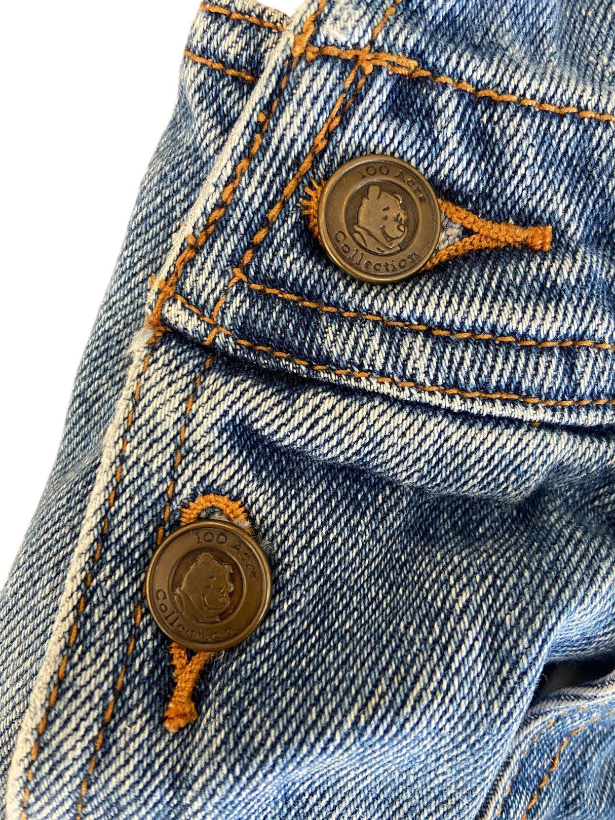 Vintage POOH & Tigger Denim Overalls * Size