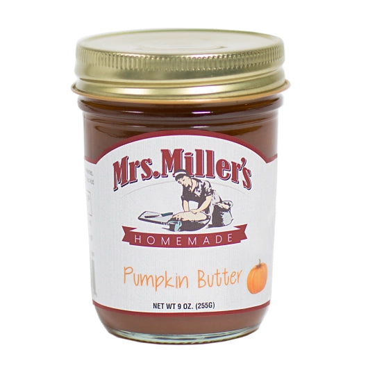 Pumpkin Butter Jar - Mrs. Miller's - Deer Creek Mercantile