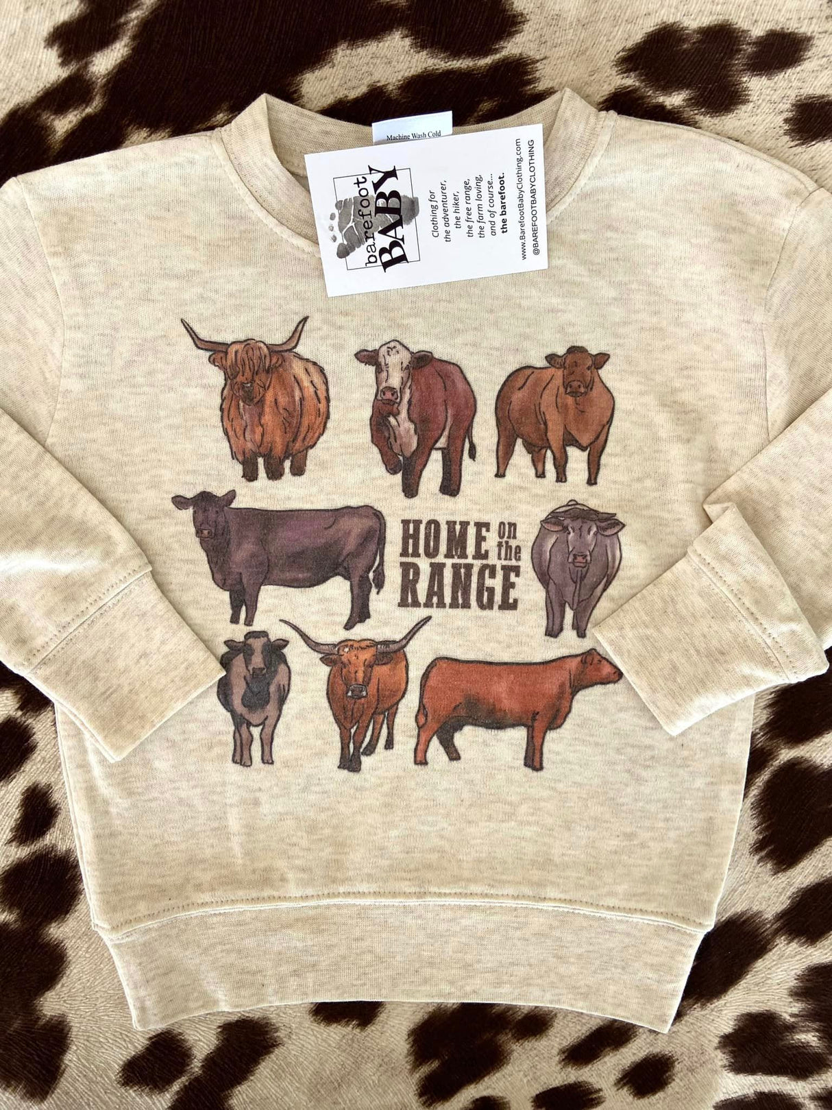 Home On The Range Long Sleeve Top *Youth - Deer Creek Mercantile