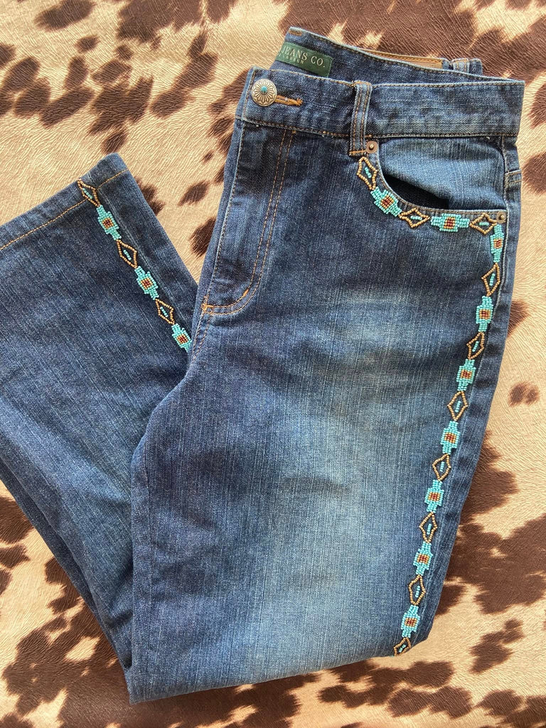 Pre-Loved Western Ralph Lauren Women's Denim Jeans Size 10 - Deer Creek Mercantile
