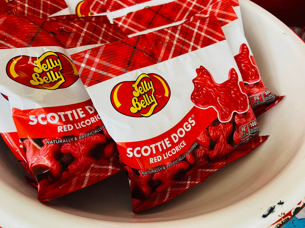 Jelly Belly Scottie Dogs, Red Licorice - Deer Creek Mercantile