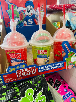 Slush Puppie Dip-n-lik Lollipop Candy - Deer Creek Mercantile