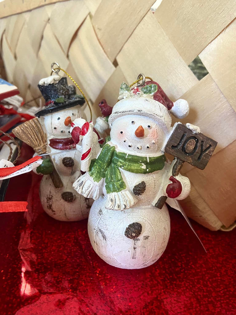 Snowman Christmas Ornament - Deer Creek Mercantile