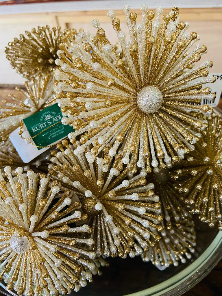 Gold/Silver Burst Ornament - Deer Creek Mercantile