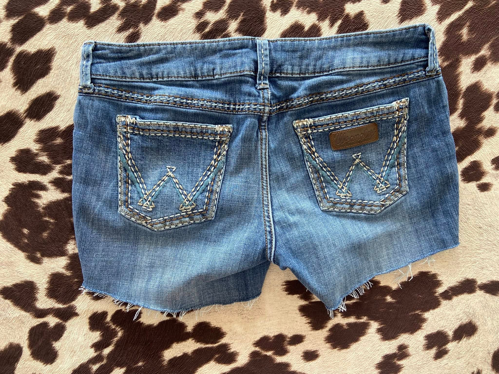 Vintage Wrangler Denim Shorts - SS25 Sz 13/14 - Deer Creek Mercantile