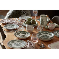 Dark Green Asiatic Pheasants Pasta Bowl (Burleigh) - Deer Creek Mercantile