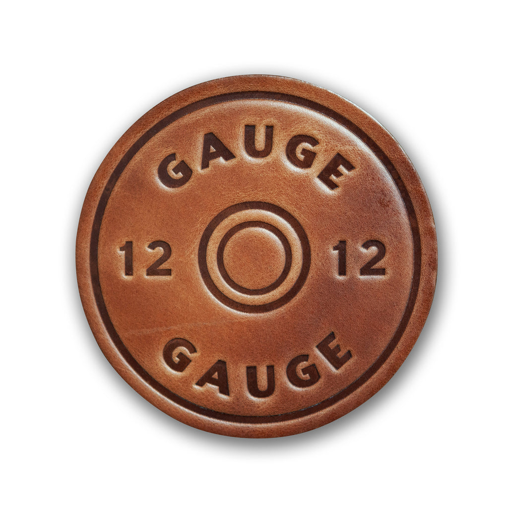 12 Ga. Leather Coaster - Deer Creek Mercantile