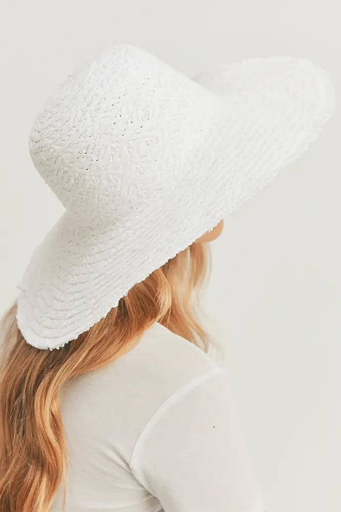 Floppy Sun Hat (White) - Deer Creek Mercantile