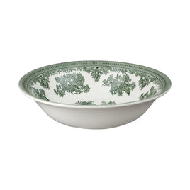 Dark Green Asiatic Pheasants Pudding/Soup Bowl (Burleigh) - Deer Creek Mercantile