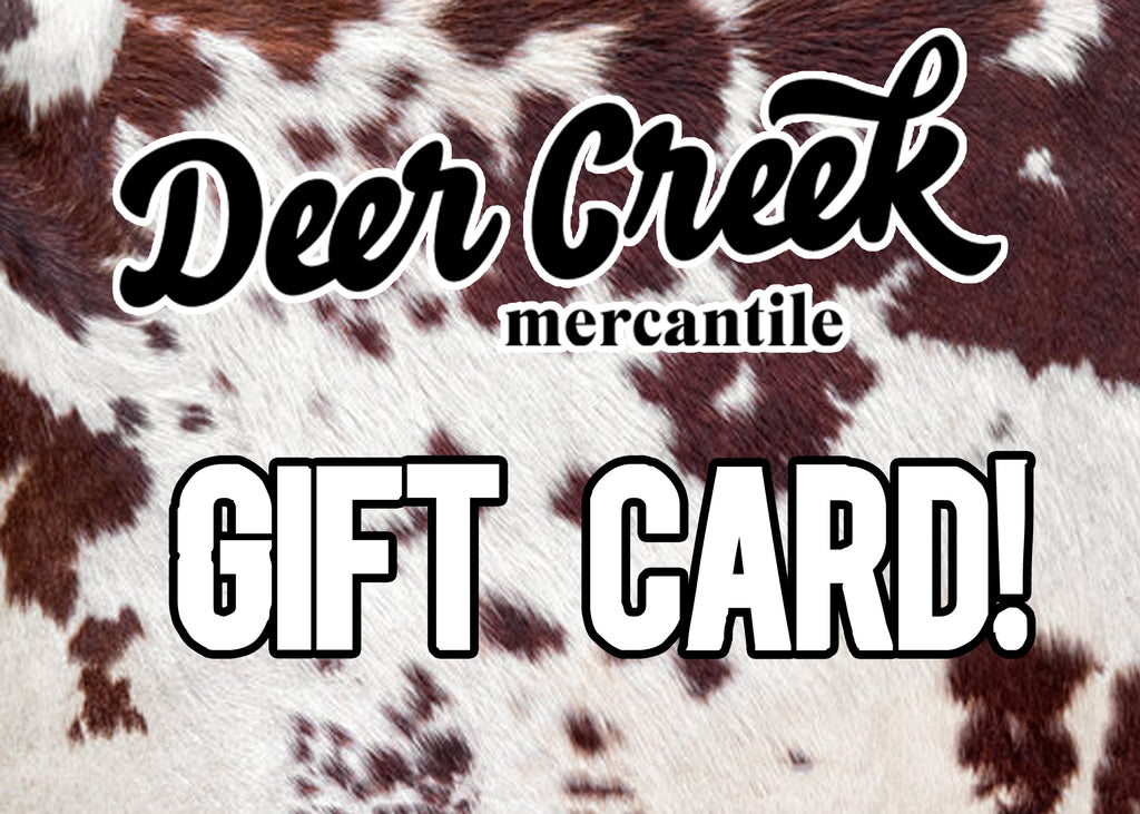Deer Creek Mercantile DIGITAL GIFT CARD - Deer Creek Mercantile