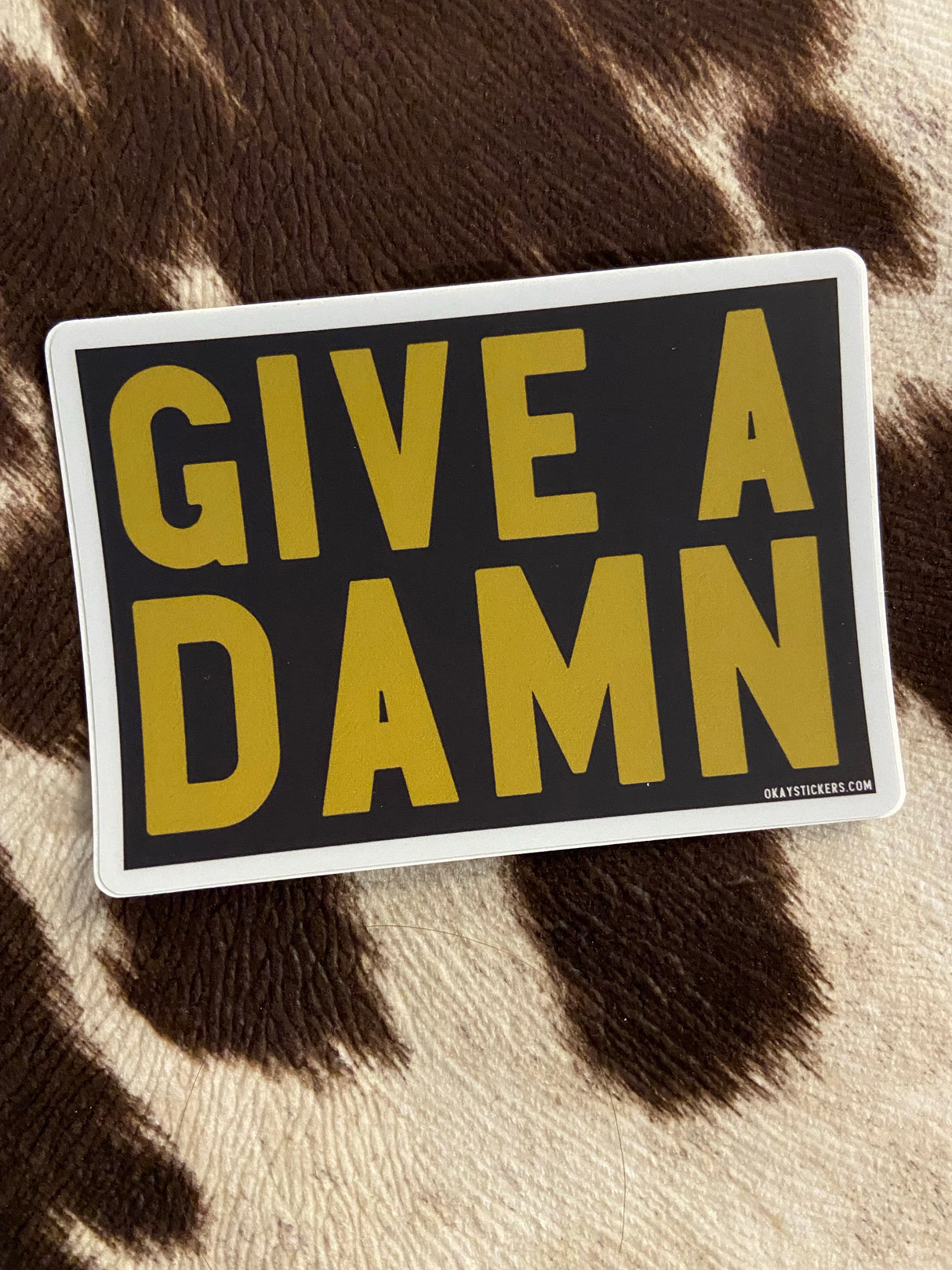 Give A Damn Southern Sayings Sticker - Deer Creek Mercantile