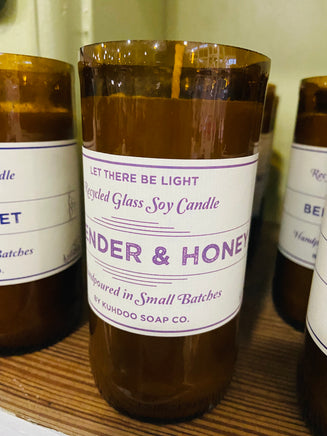 Lavender & Honey Candle, 6.5oz - Deer Creek Mercantile