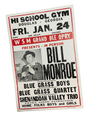 Hatch Show Print - Bill Monroe Poster - Deer Creek Mercantile