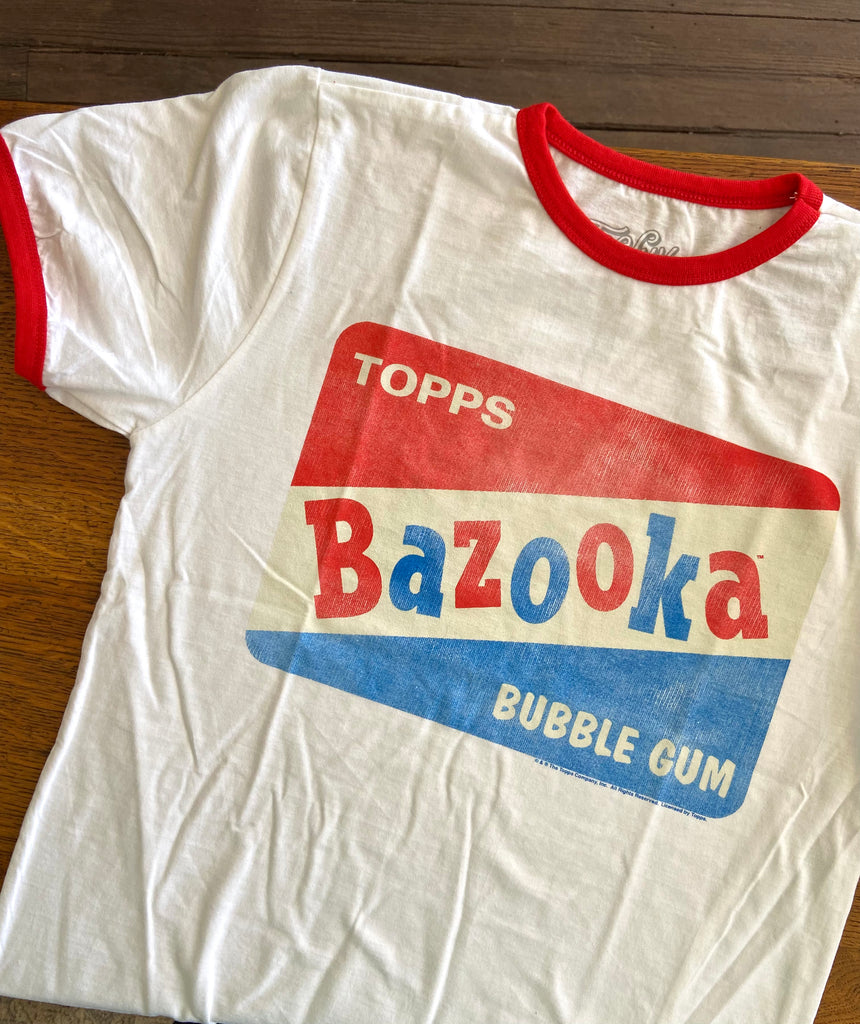Retro Bazooka Gum Graphic Tee (Officially Licensed) - Deer Creek Mercantile