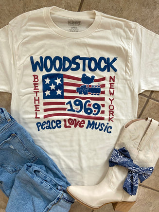 Deal #78: CM/BF * DEAL Woodstock Graphic Tee (Licensed) - Deer Creek Mercantile