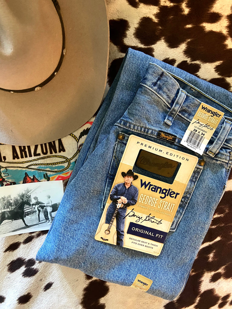 MENS Wrangler George Strait Cowboy Cut Original Fit Mens Jeans