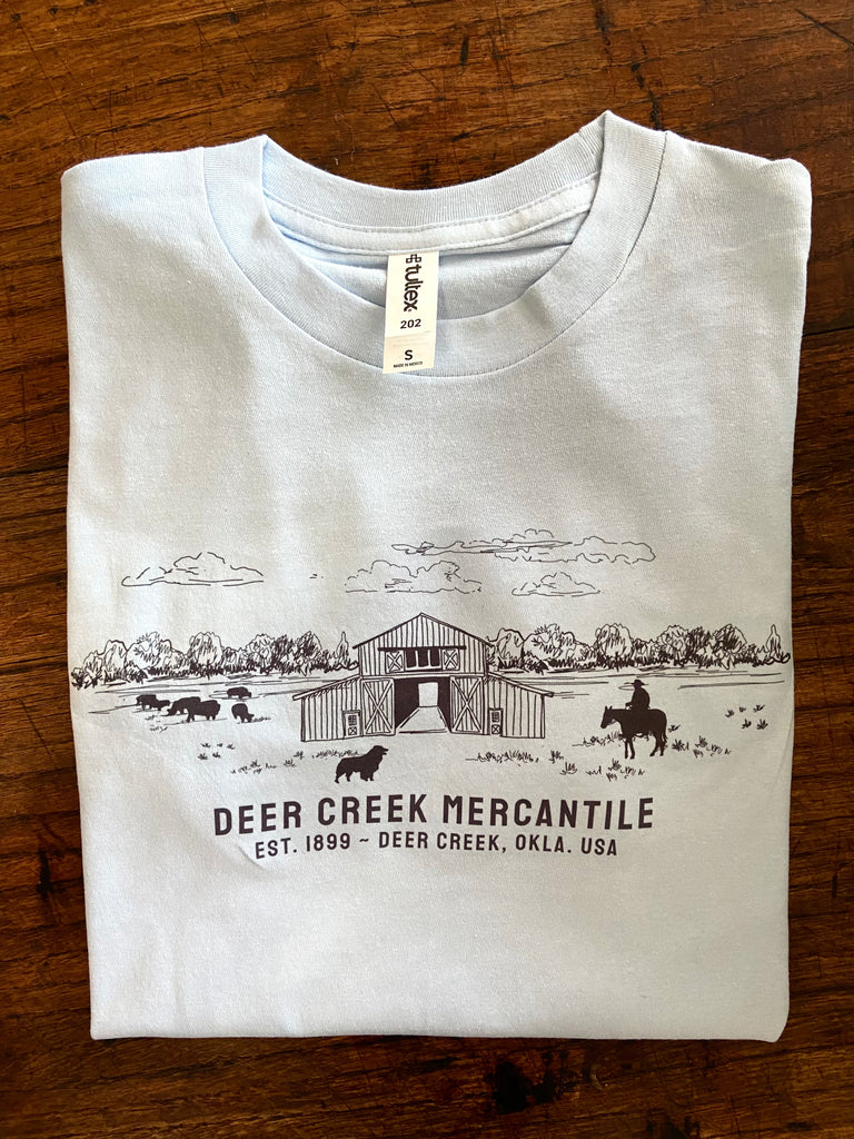 Deer Creek Mercantile Simple Barn Graphic Tee - Deer Creek Mercantile