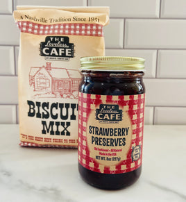 Loveless Cafe Strawberry Preserves 8 oz. - Deer Creek Mercantile