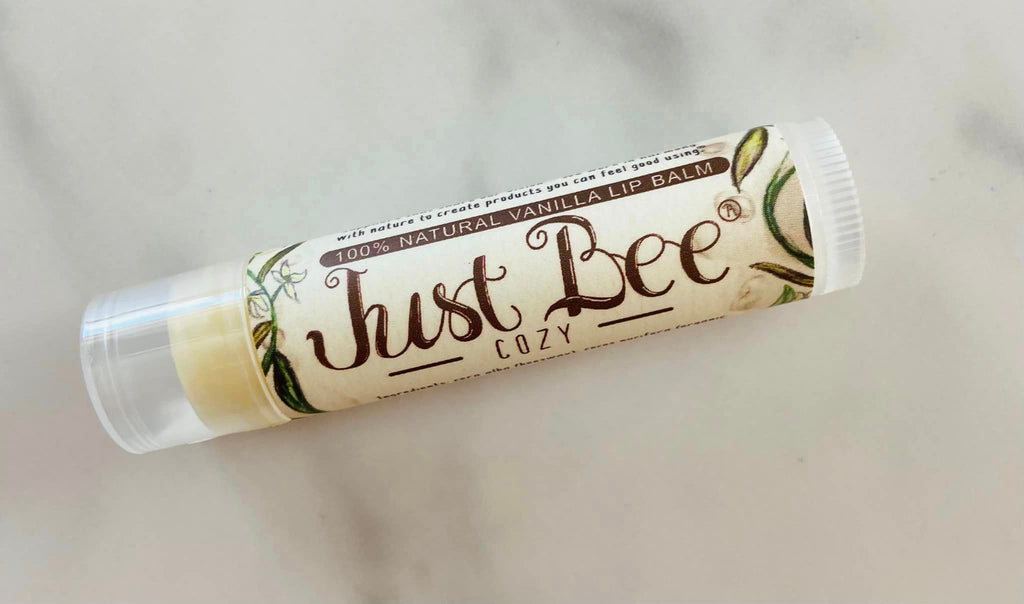 Just Bee Cozy Lip Balm - Vanilla (Cozy) - Deer Creek Mercantile