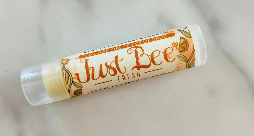 Just Bee Cozy Lip Balm - Citrus (Fresh) - Deer Creek Mercantile