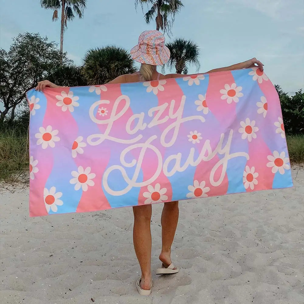 Lazy Daisy Beach Towel - Deer Creek Mercantile