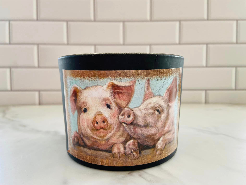 Jar Candle - Pig - Deer Creek Mercantile
