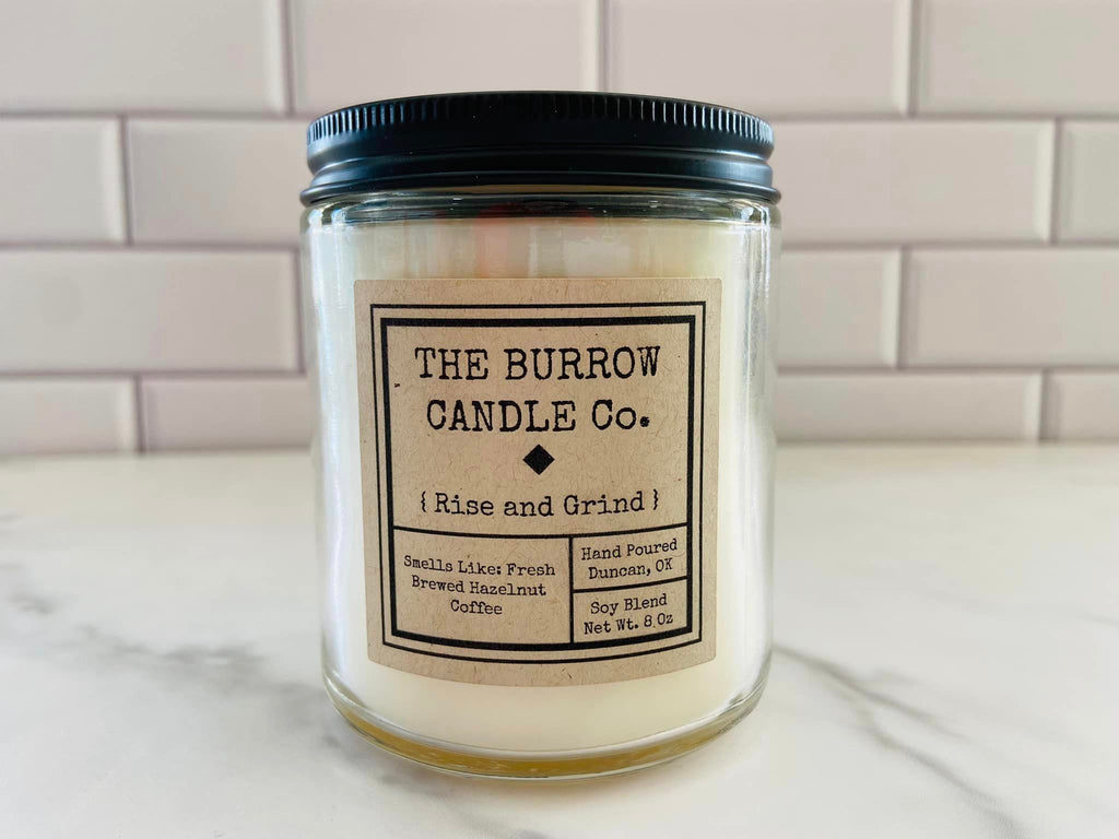 Rise & Grind Candle (Made in Oklahoma) - Deer Creek Mercantile